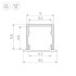 Алюминиевый профиль Arlight SL-MINI-15-2000 ANOD 049019 Алюминиевый профиль Arlight SL-MINI-15-2000 ANOD 049019
