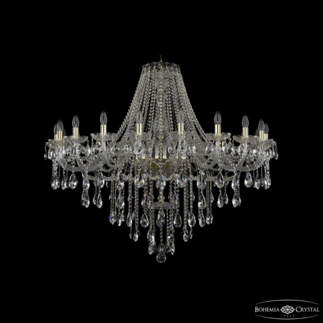 Подвесная люстра Bohemia Ivele Crystal 1415/20/460 G Подвесная люстра Bohemia Ivele Crystal 1415/20/460 G