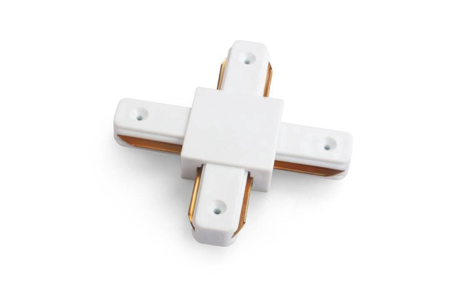 X-коннектор для однофазного накладного трека SWG KXZ-WH-X 002031