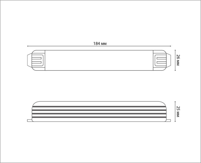 Блок питания Italline M04-515 ITB-24V-60W Блок питания Italline M04-515 ITB-24V-60W