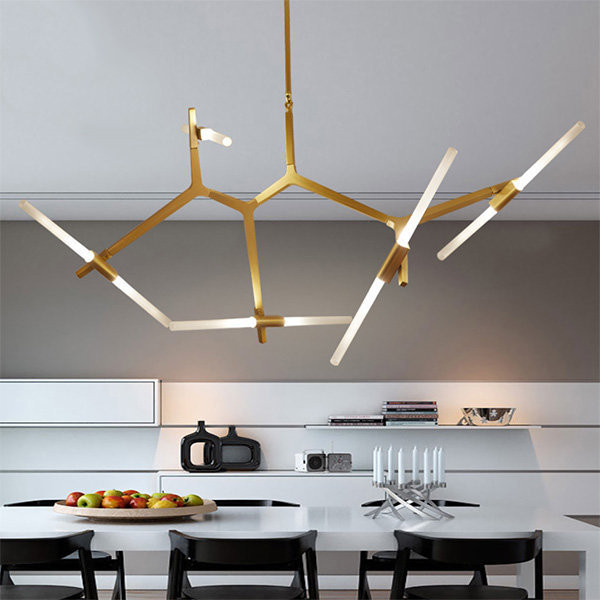 Люстра Agnes 10 gold Люстра Agnes 10 gold