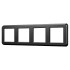 Рамка четырехместная Arlight FRM-VERSA-PL-4-BK 045188