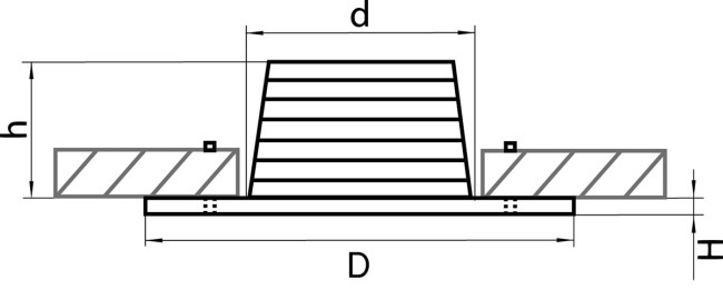 Встраиваемый светильник Lightstar Leddy 212177 Встраиваемый светильник Lightstar Leddy 212177
