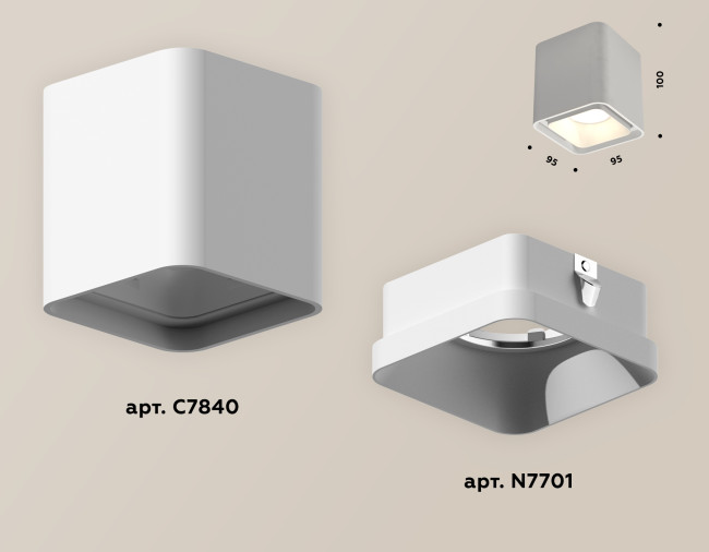 Потолочный светильник Ambrella Light Techno Spot XS7840001 (C7840, N7701) Потолочный светильник Ambrella Light Techno Spot XS7840001 (C7840, N7701)