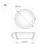 Мебельный светильник Arlight LTM-R60WH-Frost 3W Day White 110deg Мебельный светильник Arlight LTM-R60WH-Frost 3W Day White 110deg