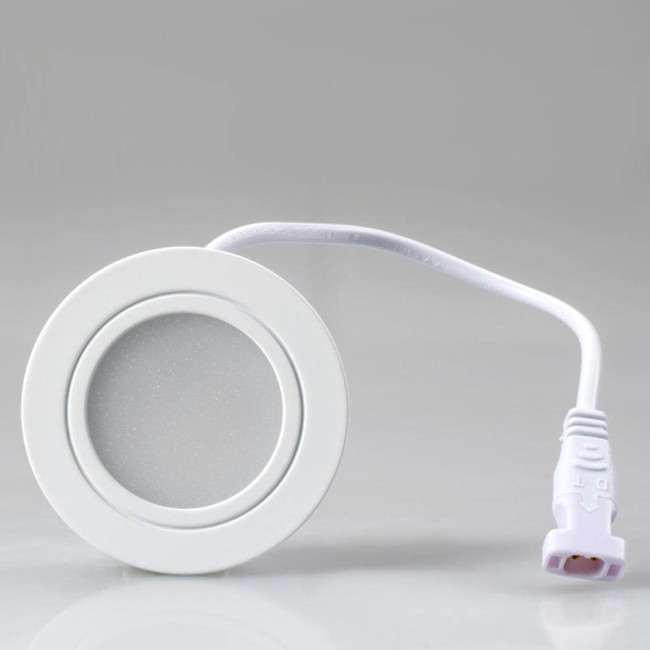 Мебельный светильник Arlight LTM-R60WH-Frost 3W Day White 110deg Мебельный светильник Arlight LTM-R60WH-Frost 3W Day White 110deg