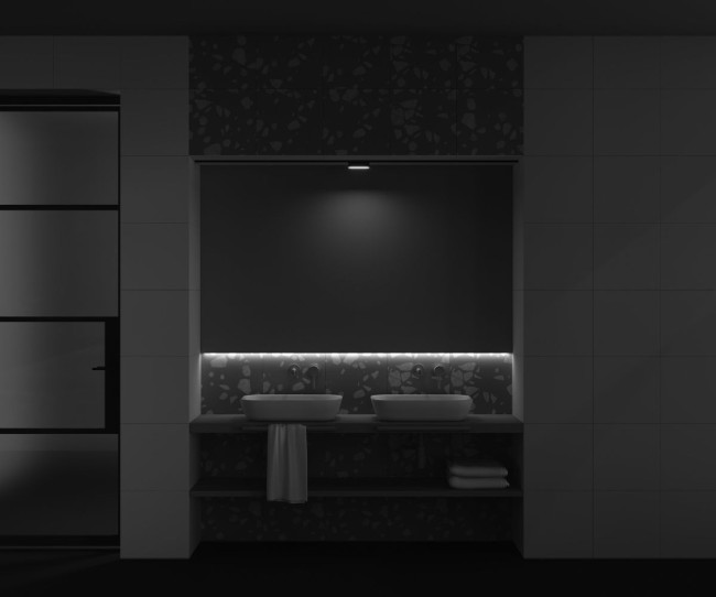 Трековый магнитный светильник Maytoni Basis TR080-1-6W3K-B