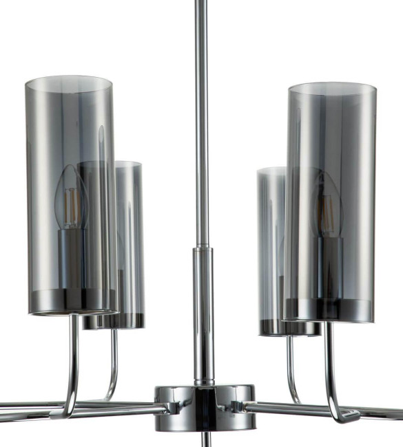 Люстра на штанге Indigo Balletto 13014/8R Chrome V000258 Люстра на штанге Indigo Balletto 13014/8R Chrome V000258