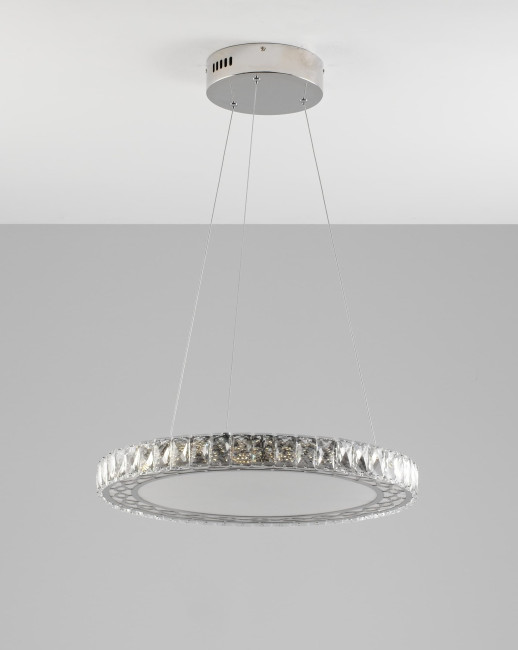 Подвесная светодиодная люстра Moderli Ice V1600-PL Подвесная светодиодная люстра Moderli Ice V1600-PL