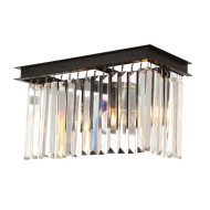 Настенный светильник Delight Collection 1920s Odeon KR0387W-2A black/clear Настенный светильник Delight Collection 1920s Odeon KR0387W-2A black/clear
