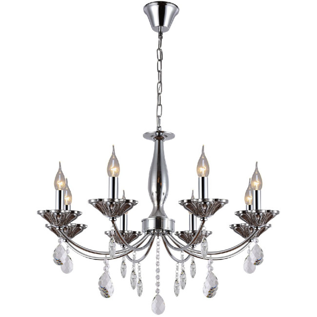 Подвесная люстра Illumico IL1241-8PPA-29 CR Подвесная люстра Illumico IL1241-8PPA-29 CR