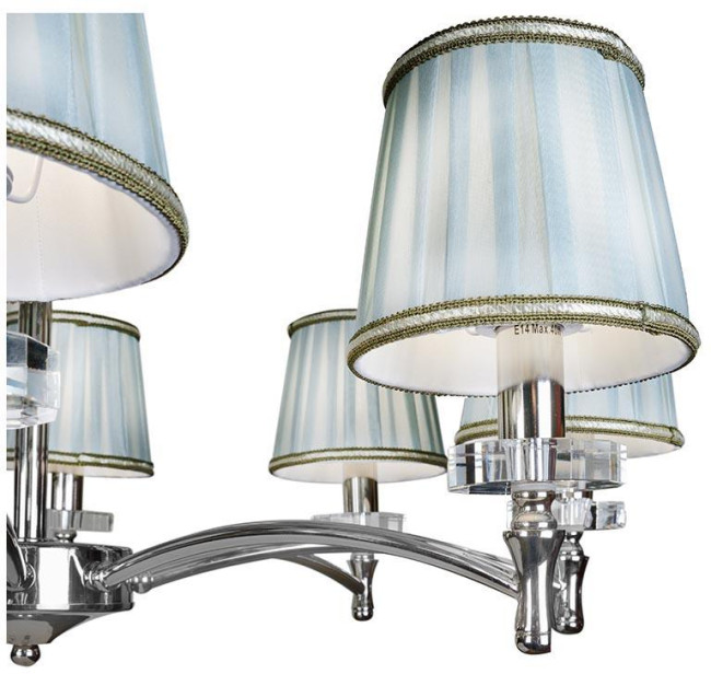 Подвесная люстра iLamp Olivia 82336/8 CR Подвесная люстра iLamp Olivia 82336/8 CR