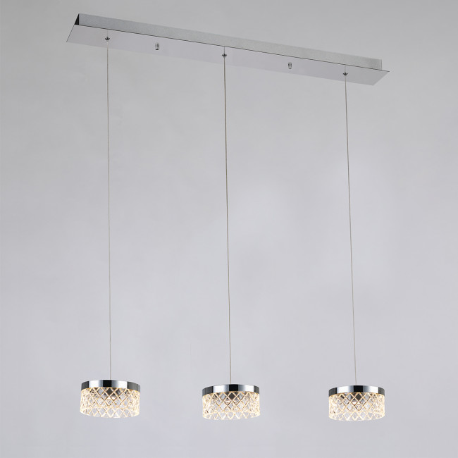 Подвесной светильник Delight Collection MD21020075 MD21020075-3B chrome Подвесной светильник Delight Collection MD21020075 MD21020075-3B chrome