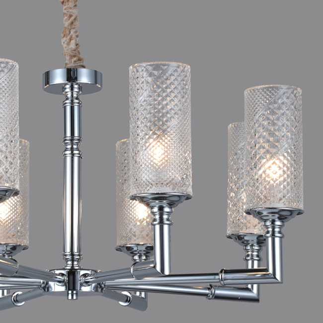 Подвесная люстра Illumico IL8683-8P-10 CR Подвесная люстра Illumico IL8683-8P-10 CR