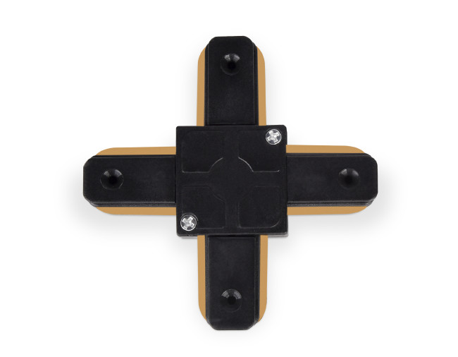 Коннектор Х-образный однофазный Ambrella Light Track System GL7083