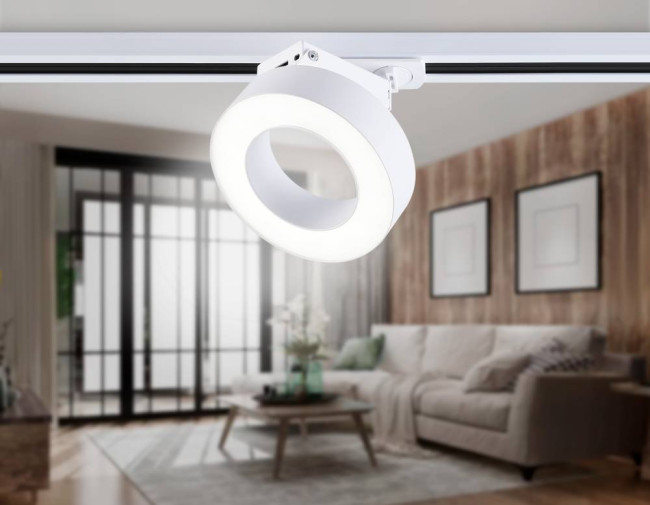 Трековый однофазный светильник Ambrella Light Track System GL6866 Трековый однофазный светильник Ambrella Light Track System GL6866