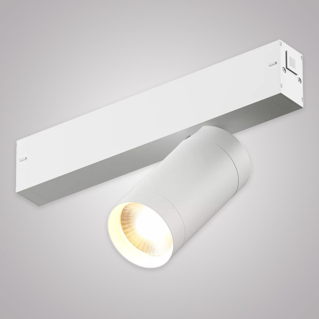 Трековый однофазный светильник AM Group AM527 WH-220V-20W SMART Трековый однофазный светильник AM Group AM527 WH-220V-20W SMART