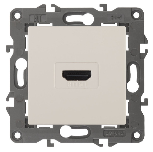 Розетка HDMI Эра 14-3114-02 Б0034333 Розетка HDMI Эра 14-3114-02 Б0034333