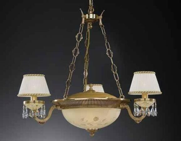 Подвесная люстра Reccagni Angelo L 6520/3+3 Подвесная люстра Reccagni Angelo L 6520/3+3