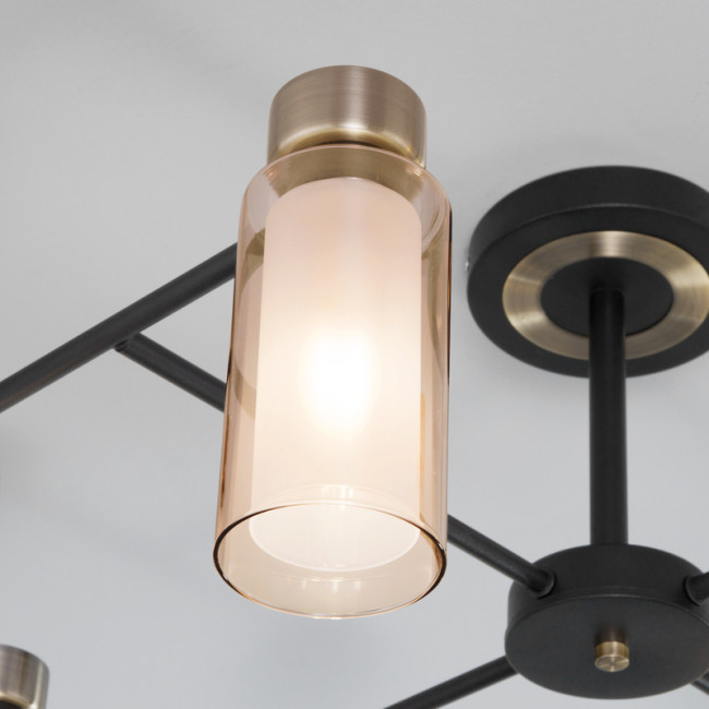 Потолочная люстра Eurosvet Amado 70115/8 черный Потолочная люстра Eurosvet Amado 70115/8 черный