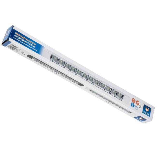 Трековый однофазный светильник Volpe ULB-Q282 30W/4000K WHITE UL-00010123 Трековый однофазный светильник Volpe ULB-Q282 30W/4000K WHITE UL-00010123