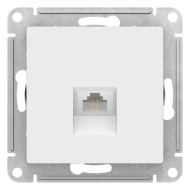 Розетка телефонная RJ11, механизм Systeme Electric AtlasDesign Лотос ATN001381 Розетка телефонная RJ11, механизм Systeme Electric AtlasDesign Лотос ATN001381