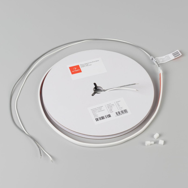 Светодиодная лента герметичная Arlight VELA-M240-2.5x6mm 24V White6000 (5 W/m, IP65, 5m) 053266 Светодиодная лента герметичная Arlight VELA-M240-2.5x6mm 24V White6000 (5 W/m, IP65, 5m) 053266