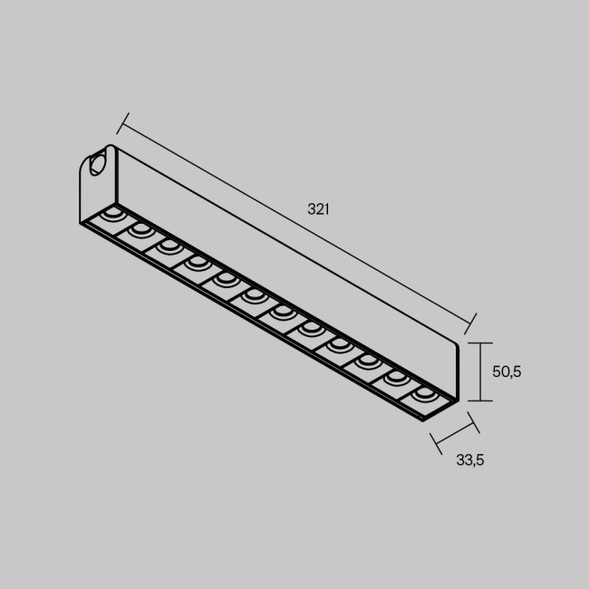 Трековый светильник Maytoni Technical Points Arity TR237-1-12W3K-B Трековый светильник Maytoni Technical Points Arity TR237-1-12W3K-B