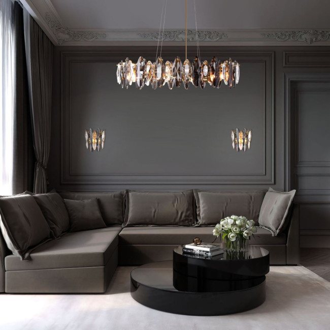 Настенный светильник Bogates Onyx 372/2 Strotskis a065318 Настенный светильник Bogates Onyx 372/2 Strotskis a065318