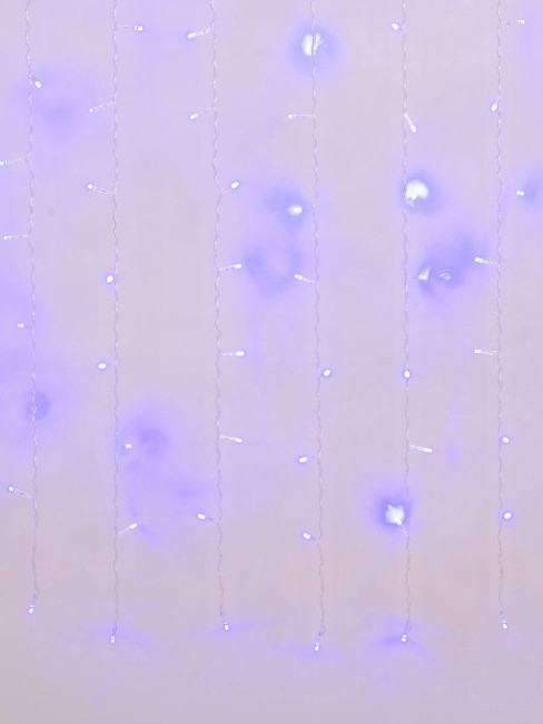 Светодиодная гирлянда Uniel бахрома (07950) синий ULD-B3010-200/DTA Blue IP20