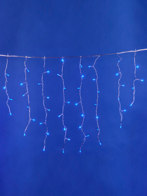 Светодиодная гирлянда Uniel бахрома (07950) синий ULD-B3010-200/DTA Blue IP20