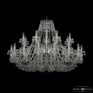Подвесная люстра Bohemia Ivele Crystal 1409/16+8/460 Ni