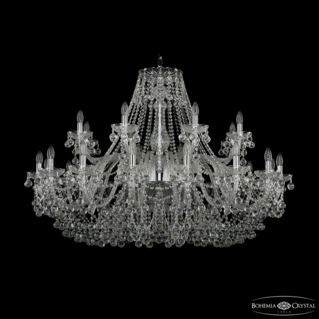 Подвесная люстра Bohemia Ivele Crystal 1409/16+8/460 Ni