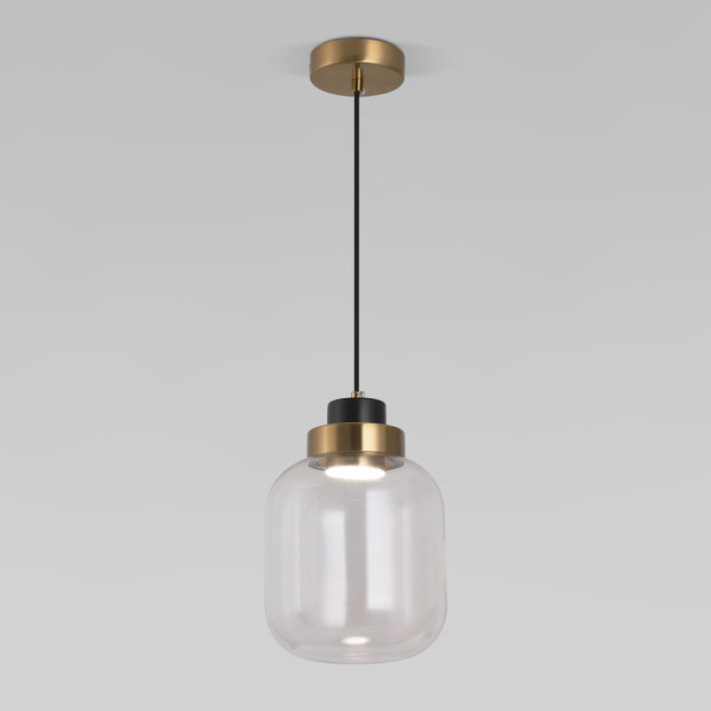 Подвесной светильник Eurosvet Jeffry 50240/1 LED прозрачный a060672 Подвесной светильник Eurosvet Jeffry 50240/1 LED прозрачный a060672