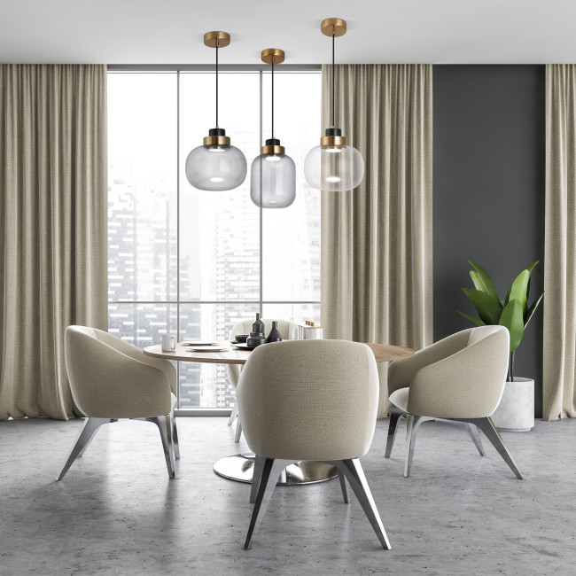 Подвесной светильник Eurosvet Jeffry 50240/1 LED прозрачный a060672 Подвесной светильник Eurosvet Jeffry 50240/1 LED прозрачный a060672