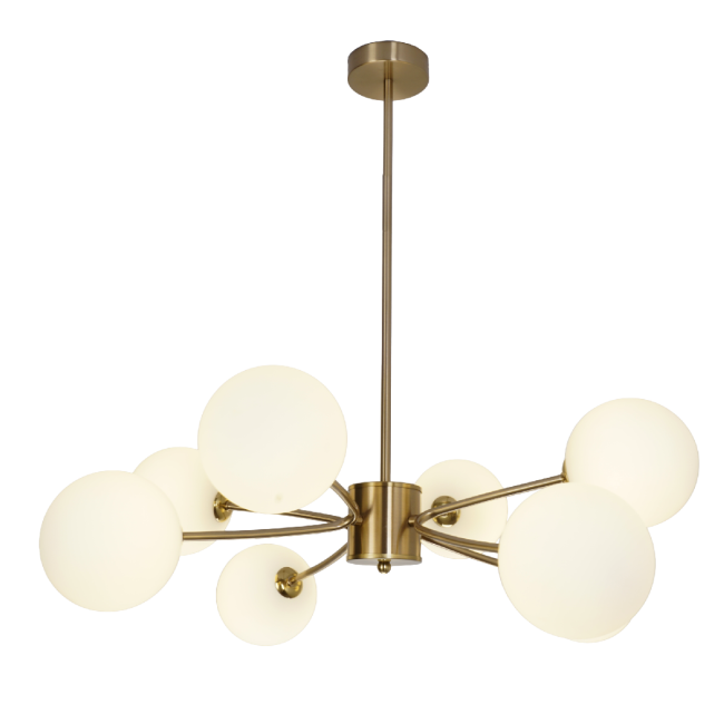 Люстра на штанге Zortes Blo ZRS.1777.08 Люстра на штанге Zortes Blo ZRS.1777.08