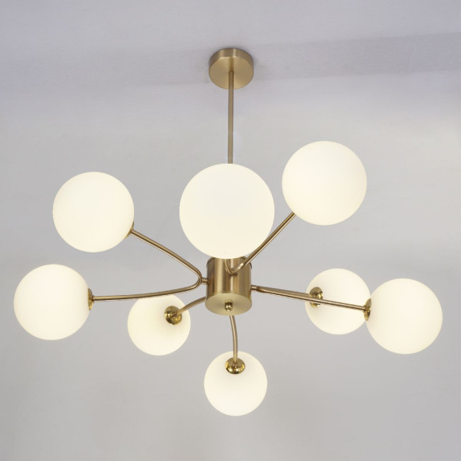 Люстра на штанге Zortes Blo ZRS.1777.08 Люстра на штанге Zortes Blo ZRS.1777.08