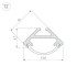Алюминиевый профиль Arlight SL-KANT-H10-2000 ANOD 049013 Алюминиевый профиль Arlight SL-KANT-H10-2000 ANOD 049013