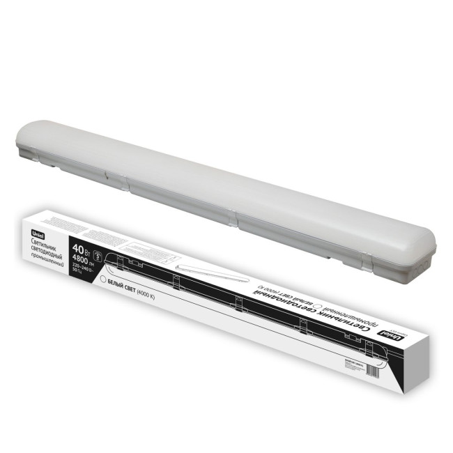 Линейный светильник Uniel ULY-K70N 40W/4000K/L126 IP65 WHITE UL-00012530 Линейный светильник Uniel ULY-K70N 40W/4000K/L126 IP65 WHITE UL-00012530