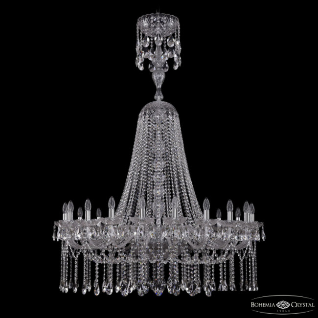 Подвесная люстра Bohemia Ivele Crystal 1413/20/400/XL-160 Ni