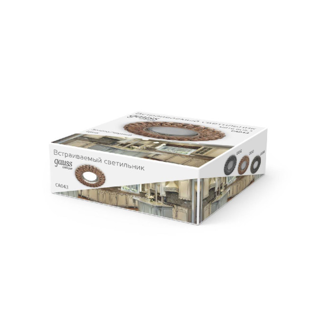 Встраиваемый светильник Gauss Antique CA043 Встраиваемый светильник Gauss Antique CA043