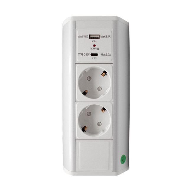 Блок розеток LK-BN1402 (2 секции 1 USB + 1 type-C) Mebax 00-00002870 Блок розеток LK-BN1402 (2 секции 1 USB + 1 type-C) Mebax 00-00002870
