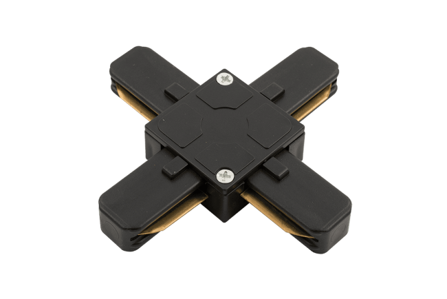 X-коннектор для однофазного накладного трека SWG KXZ-BL-X 002032 X-коннектор для однофазного накладного трека SWG KXZ-BL-X 002032