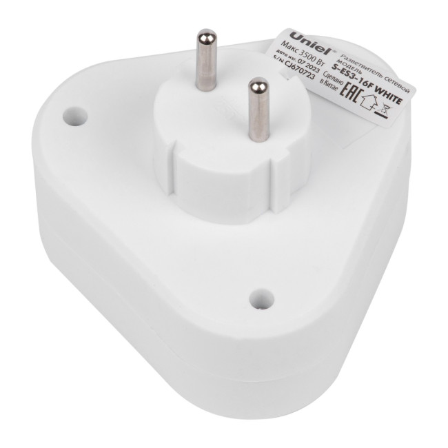 Сетевой разветвитель Uniel S-ES3-16F WHITE UL-00011237