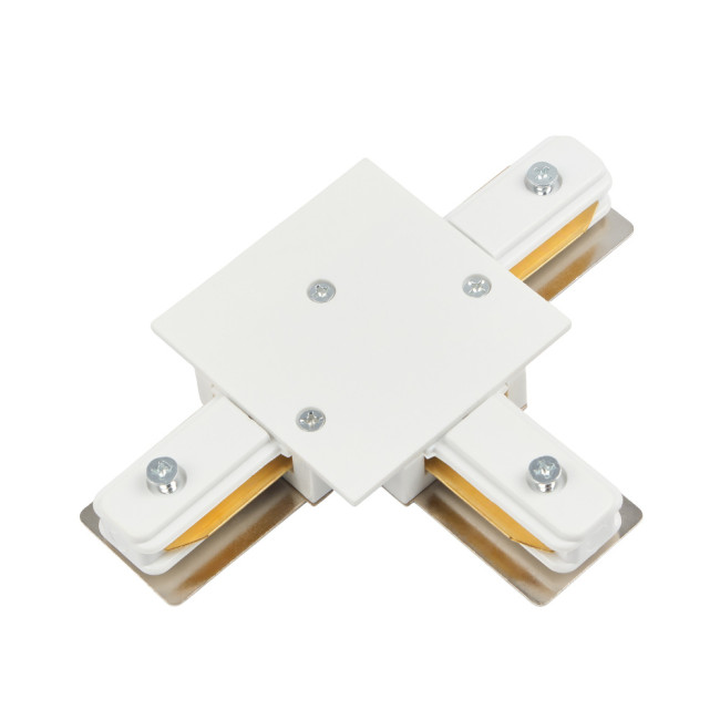 Т-образный коннектор для однофазного шинопровода Myfar Accessories for Single MT0102-CT-W Т-образный коннектор для однофазного шинопровода Myfar Accessories for Single MT0102-CT-W