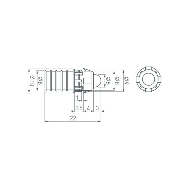 Модуль герметичный Arlight ARL-D9 12V Yellow 025877