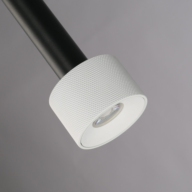 Подвесной светильник iLedex Delta 2362-1 BK+WH Подвесной светильник iLedex Delta 2362-1 BK+WH