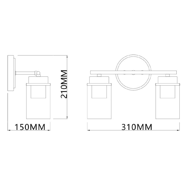 Бра Escada Dinasty 2118/2A Бра Escada Dinasty 2118/2A