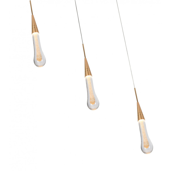 Подвесной светильник Kink Light Гутта 07861-3AS,02 Подвесной светильник Kink Light Гутта 07861-3AS,02