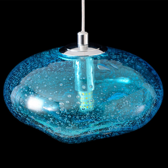 Подвесной светильник Crystal Lux FORMLESS SP1 BLUE Подвесной светильник Crystal Lux FORMLESS SP1 BLUE